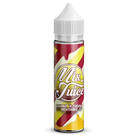 Mix Juice Banana N Cherry Milkshake 50ml Short Fill E Liquid