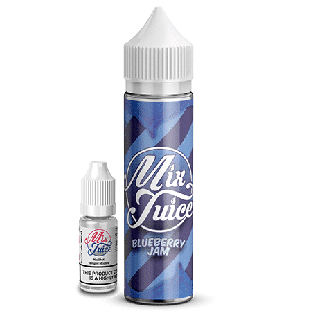 Mix Juice Blueberry Jam 50ml Short Fill E Liquid
