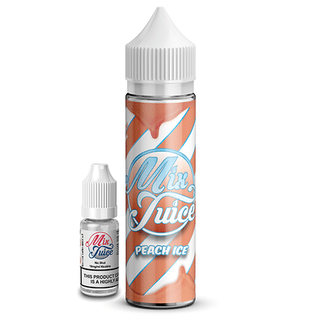 Mix Juice Peach Ice 50ml Short Fill E Liquid