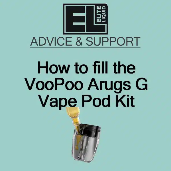 How to fill the Argus G Vape Pod