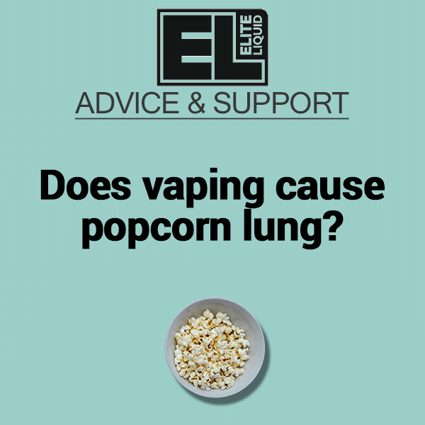 Does vaping cause popcorn lung?