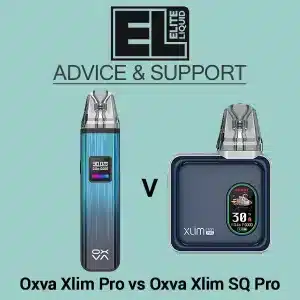 Oxva Xlim Pro vs Oxva Xlim SQ Pro